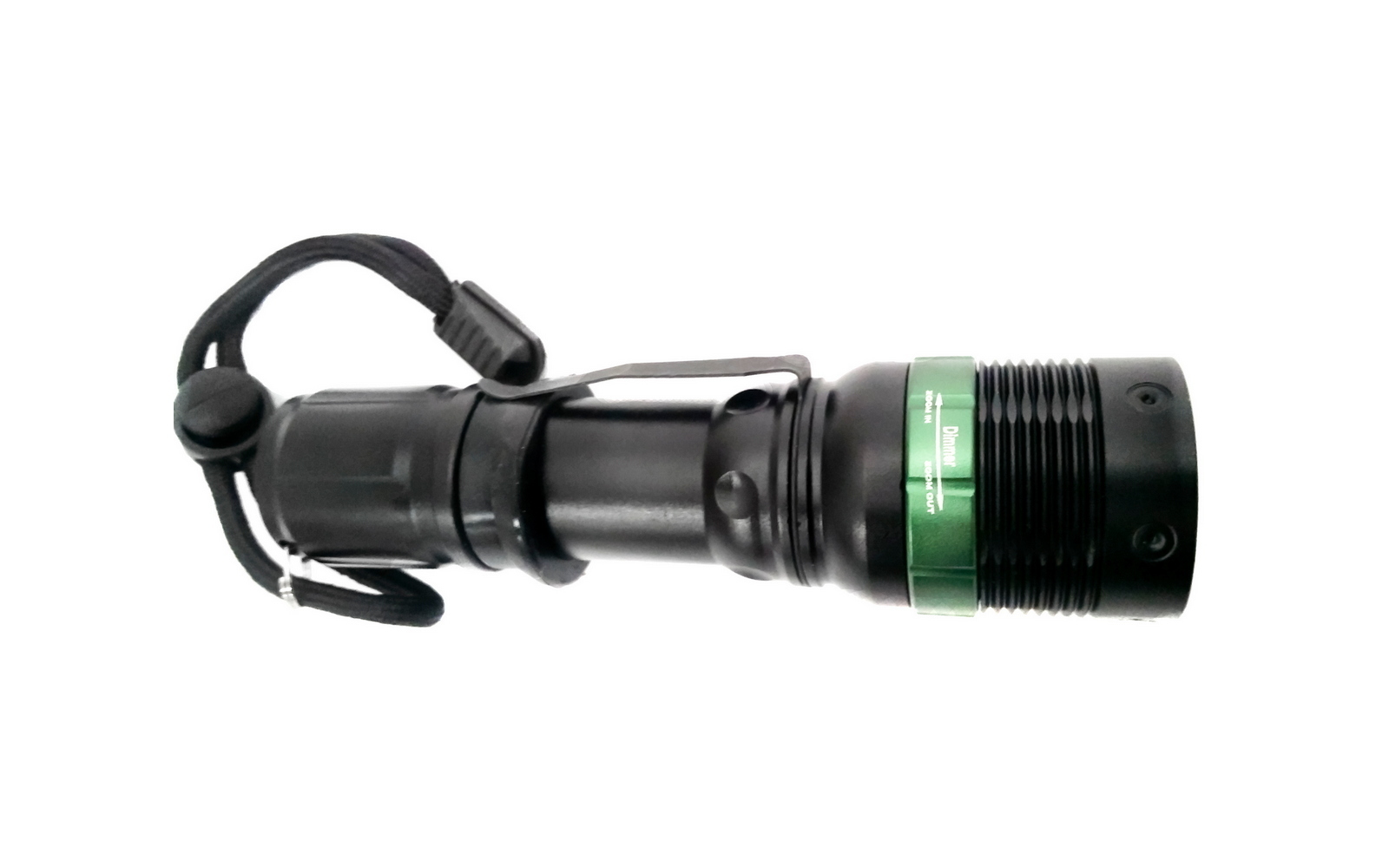 ACATANA Super bright LED Flashlight Torch - CREE XPE, 200-300 lumens 3x Operating Modes, 1x 4.2V 1865mAH Battery. AC Charger Included