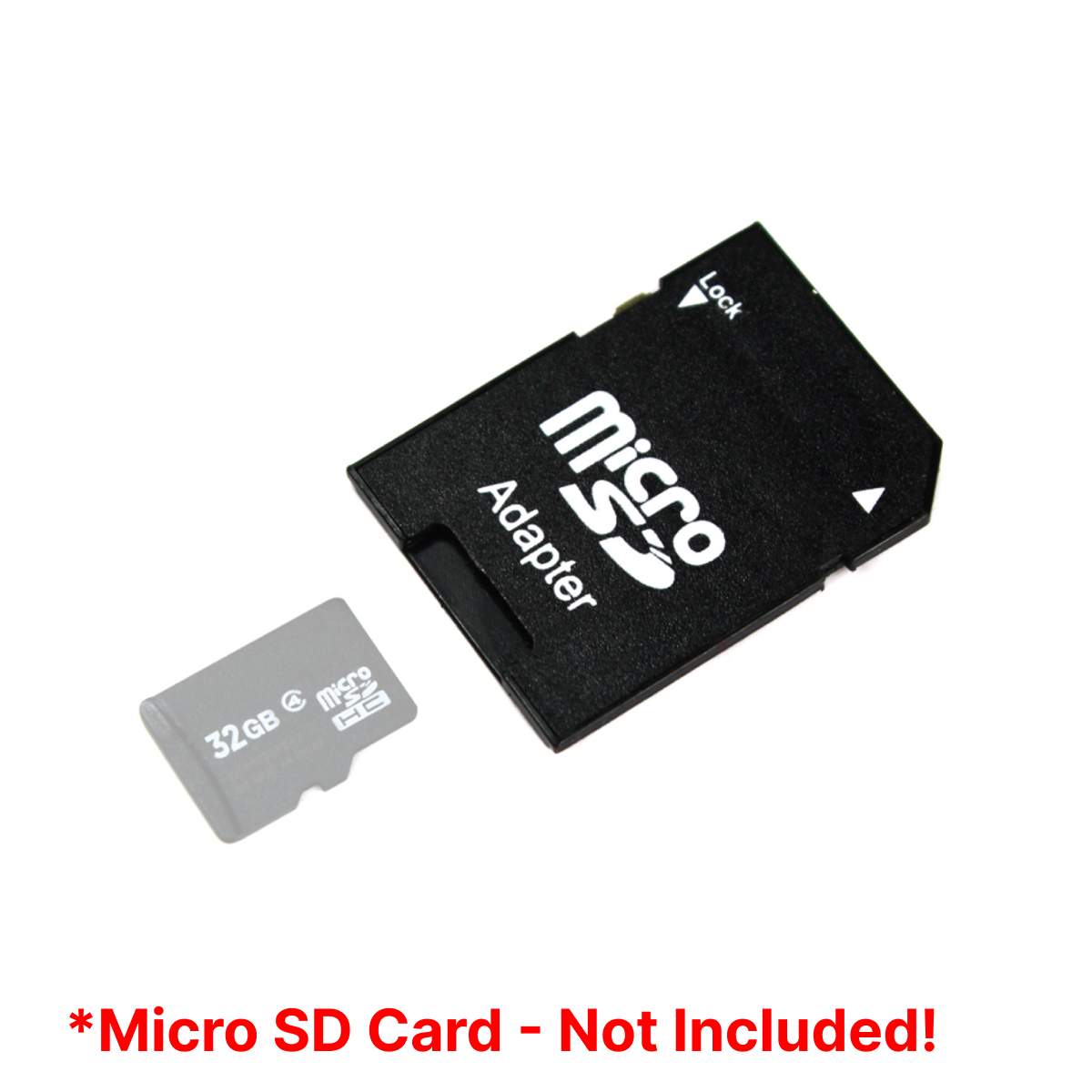 Card Adapter Micro SD to SD with Lock SDHC SDXC ARAM ARSDADAPTER 740617183412 eBay