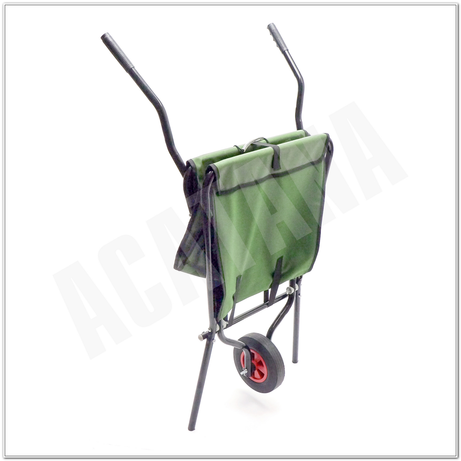 Lightweight Foldable Trolley One-Wheel Garden Wheelbarrow