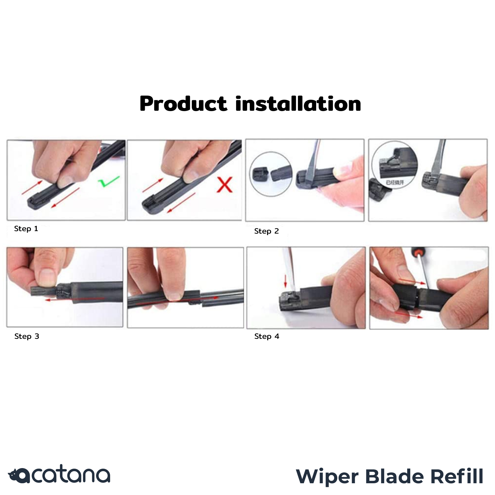 Buy Wiper Blade Refills for Holden Commodore VE VF 2006 2017 9011 RB 26 15