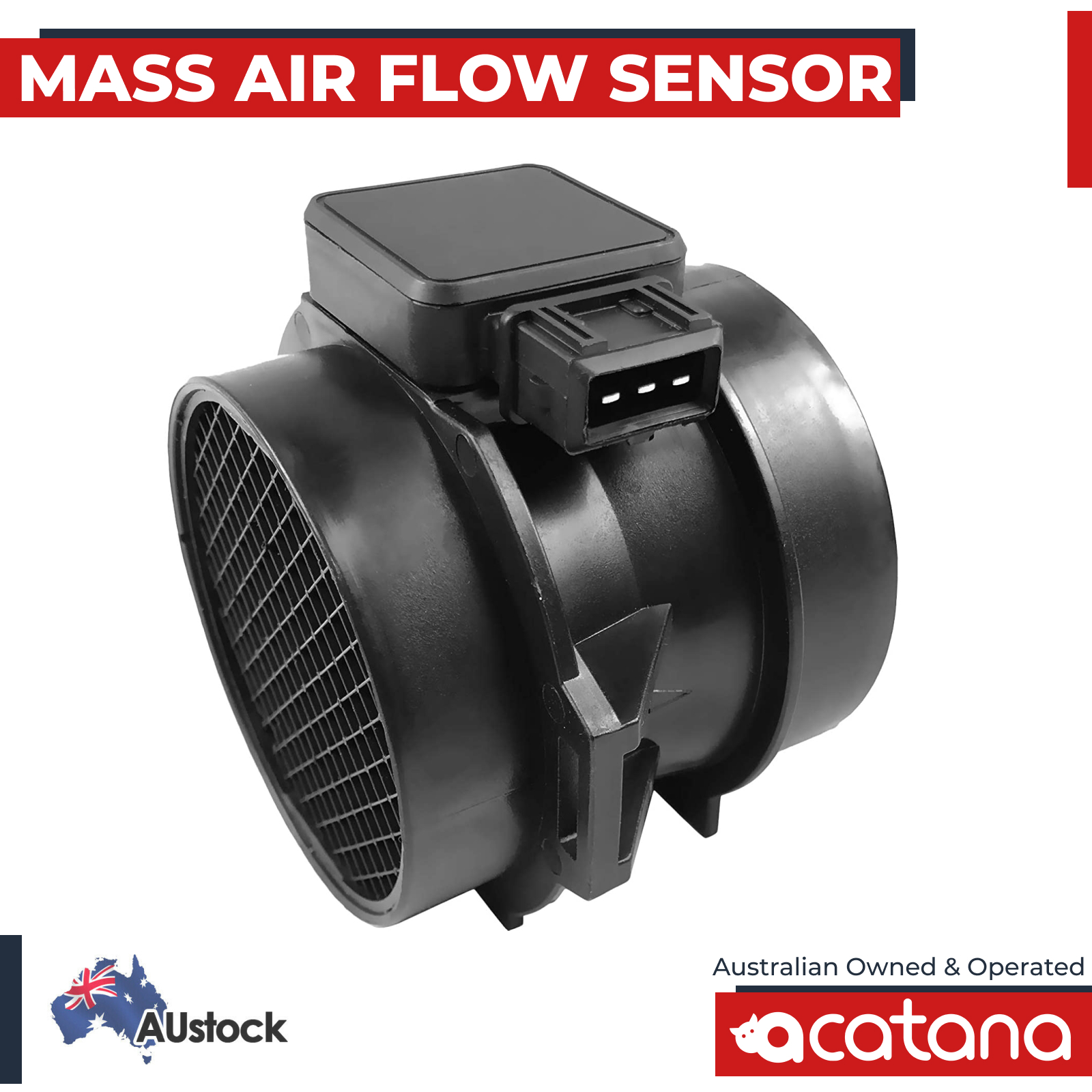 Mass Air Flow Sensor For Volvo S40 MK1 / V40 – 1.6, 1.8, 2.0 (5 Pin, 30611533)