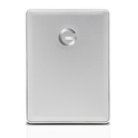 Portable HDD 1TB USB 3.1 Gen 1 Type-C 2.5” G-DRIVE Mobile Silver G-Technology 0G10264