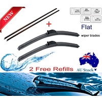 Windscreen Framless Wiper Blades for Audi TT 1999-2003 + bonus