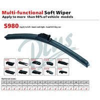 Wiper Blade Kia Carens Cerato Mohave Rio JB 36cm/14in + Extra Rubber