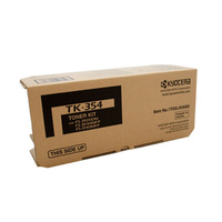 Kyocera TK-354B Genuine Black Toner Kit for Kyocera FS series Laser Printer