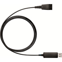 Jabra LINK 230 USB to QD Cable Headset Adapter - Quick Disconnect - USB Type A