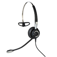 Jabra Biz 2400 II QD Headset Mono 3 in 1 Wideband Noise Canceling Corded HDVoice