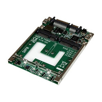 StarTech Dual mSATA SSD to 2.5" SATA RAID Adapter Convertor