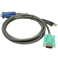 Cable-Connector 1.8m with 3 in 1 SPHD USB KVM 2L-5202U Aten