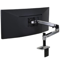 Ergotron 45-241-026 Stand Arm Desk Mount for Single Monitor Screen Display LED LCD TV Holder Bracket