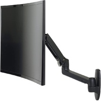 Ergotron 45-243-224 Single Wall Mount for Monitor Arm Screen Display LED LCD TV Holder Bracket Up to 34"