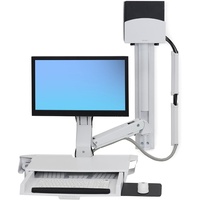 Keyboard & Monitor Mount Workstation ( small CPU white ) ERGOTRON 45-272-216