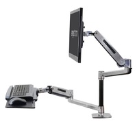 Ergotron 45-405-026 Desk Mount Stand Arm Holder for Monitor Screen Display LED LCD TV Keyboard Mouse
