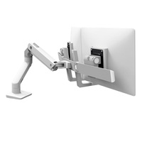 Ergotron 45-476-216 Dual Monitor Stand Arm Desk Mount Screen Display LED LCD TV Holder Bracket