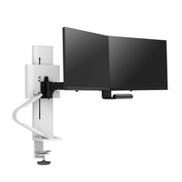 Ergotron 45-631-216 Dual Monitor Stand Arm Desk Mount Screen Display LED LCD TV Holder Bracket Up to 27"