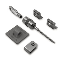 Desktop & Peripherals Metal Locking Security Cable Kit PC Laptop Kensington 64615