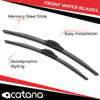 Replacement Wiper Blades for MG ZS AZS1 2017 - 2022, Set of 2pcs