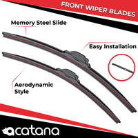 Replacement Wiper Blades for Renault Kangoo X61 Facelift 2017 - 2021, Set of 2pcs