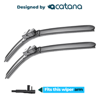 acatana Wiper Blades for BMW X5 E70 2007 - 2011 Set 24" + 20" - Front