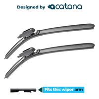 acatana Wiper Blades for Audi RS6 C6 Sedan 2008 - 2010 Set 22" + 22" - Front