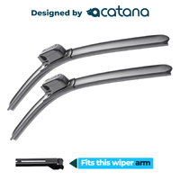 acatana Wiper Blades for Audi A6 C5 Facelift Sedan 2001 - 2004 Set 22" + 22" - Front