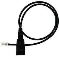 Jabra  Quick Disconned to RJ10 straight 0.5 meters standard compatibility