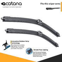 Windscreen Wiper Blades for Mercedes AMG GLB35 X247 2019 - 2026, (KIT of 2pcs)