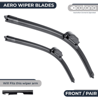 Aero Wiper Blades for Audi A6 C6 2004 - 2011 Sedan Pair Pack