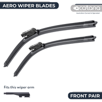 Aero Wiper Blades for MG ZST AZS1 2020 - 2024, Pair Pack