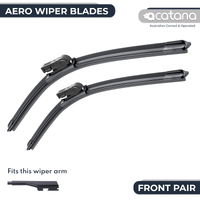 Aero Wiper Blades for MG ZST AZS1 2020 - 2022 Pair Pack