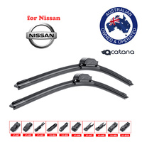 Windscreen Wiper Blades for Nissan Maxim J31 Facelift 2005-2009 Pair 24" + 19"