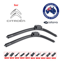 Windscreen Wiper Blades for Citroen C3 A5, A51 2010 2011 2012 - 2014  26" + 16"