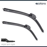 acatana Wiper Blades for Ford Fiesta WS WT WZ 2009 2010 - 2018 Pair of 26 + 16" Front Windscreen Replacement