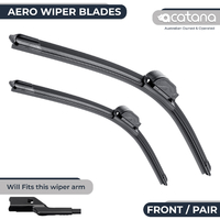 Wiper Blades for Volvo XC60 MK I 2011 - 2017 Front Pair 26" + 20" Windscreen