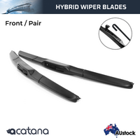 Hybrid Wiper Blades fit Mitsubishi Mirage LA 2012 - 2021 Hatch Twin Kit