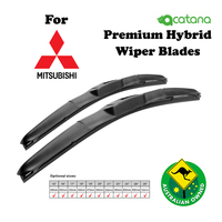 Windscreen Wiper Blades for Mitsubishi Lancer CG / CH 2002-2007 PAIR 24" + 18"