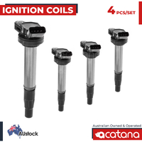 4x Ignition Coils for Lexus CT 200h ZWA10 2010 - 2022 1.8L 2ZR-FXE Engine Plug Pack Fits OEM 9091902258