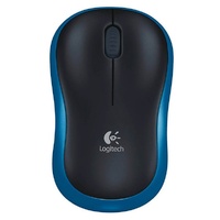 Logitech 910-002502 M185 Wireless Mouse Blue