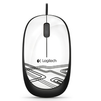Mouse Optical USB Corded Both Hand White M105 Logitech 910-002932