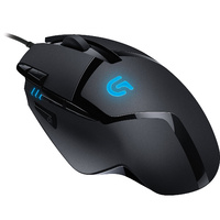 Logitech G402 Hyperion Fury FPS 4000DPI World Fastest Gaming Mouse, Black, 2 Years Warranty