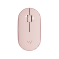 Logitech Mouse M350 Pebble Wireless Mouse  Rose 910-005601