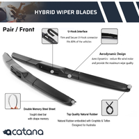 Windscreen Wiper Blade for Holden Cruze JH 2011 2012 2013 2014 - 2016 24" + 17"