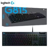 Mechanical Keyboard Logitech G815 LIGHTSYNC RGB GL Tactile USB Wired Black