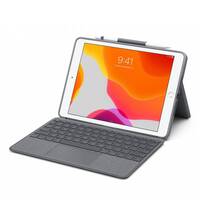 Logitech Combo Touch Keyboard Case for iPad 7-9th Gen 10.2-inch Trackpad Backlit Slim 920-009726