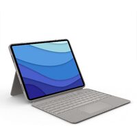 Logitech Combo Touch Keyboard Case for iPad Pro 12.9-inch 5th Gen Backlit Sand 920-010223