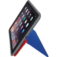 Logitech AnyAngle Protective Case with Any-Angle Stand for iPad mini, iPad mini 2, iPad mini 3, Blue and Red