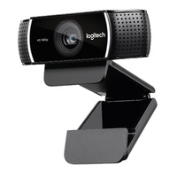 Logitech C922 Pro Stream HD Webcam with 30fps at 1080p & Autofocus 960-001090