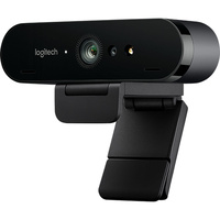 Logitech Webcam BRIO 4K Ultra HD HDR USB-C 90fps Zoom 5X Auto-Focus 960-001105