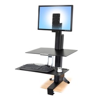 Tall-User Kit for Single Display Monitor Steel Black ERGOTRON 97-845