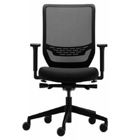 Ergotron 98-561 Office Chair Desk Computer Rolling Executive Black Work Seat Recliner